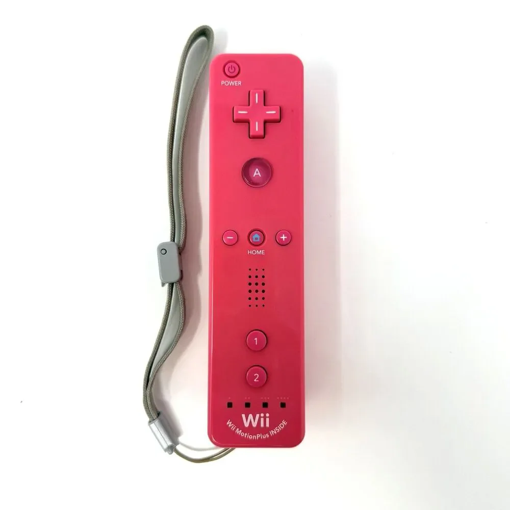 Nintendo Wii MotionPlus Pink Remote Controller OEM Tested
